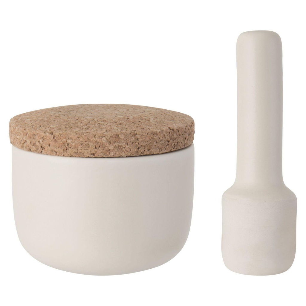 Mortero Blanco Con Tapa BERGHOFF (estudio)