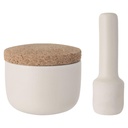 Mortero Blanco Con Tapa BERGHOFF (estudio)