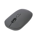 Mouse Inalámbrico Ultra Slim Silencioso Velar Grafito LEVO (estudio)