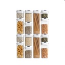 Pack 14 Contenedores Herméticos Plástico Blanco Simplit (estudio)