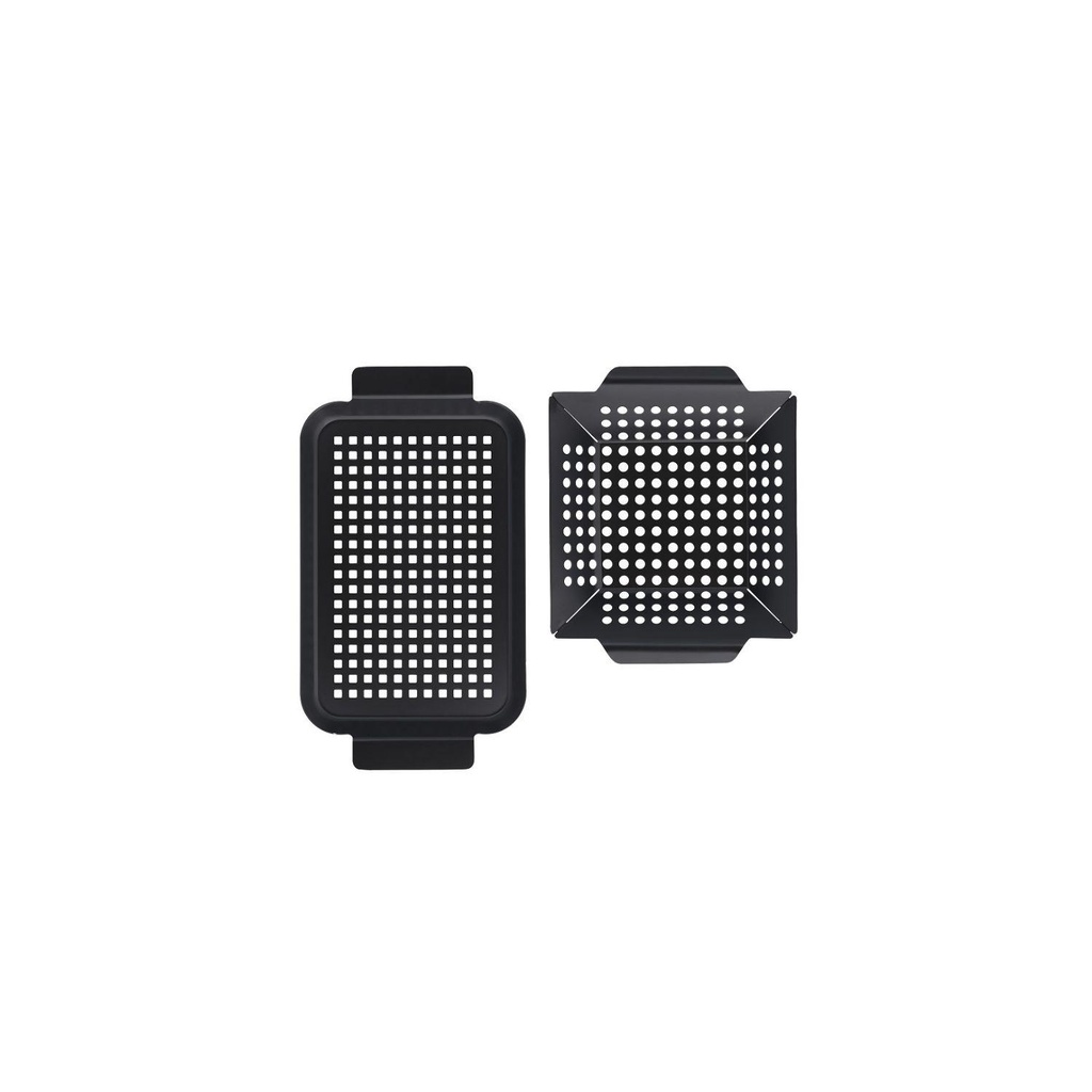 Pack Bandeja Para Asar Metal 24x20x4 y 34x18x2 cm Dangrill (estudio)