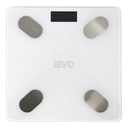 Pesa Digital Balanza Baño Bluetooth Blanca Inteligente LEVO (estudio)