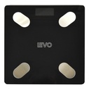 Pesa Digital Balanza Baño Bluetooth Negra Inteligente LEVO (estudio)