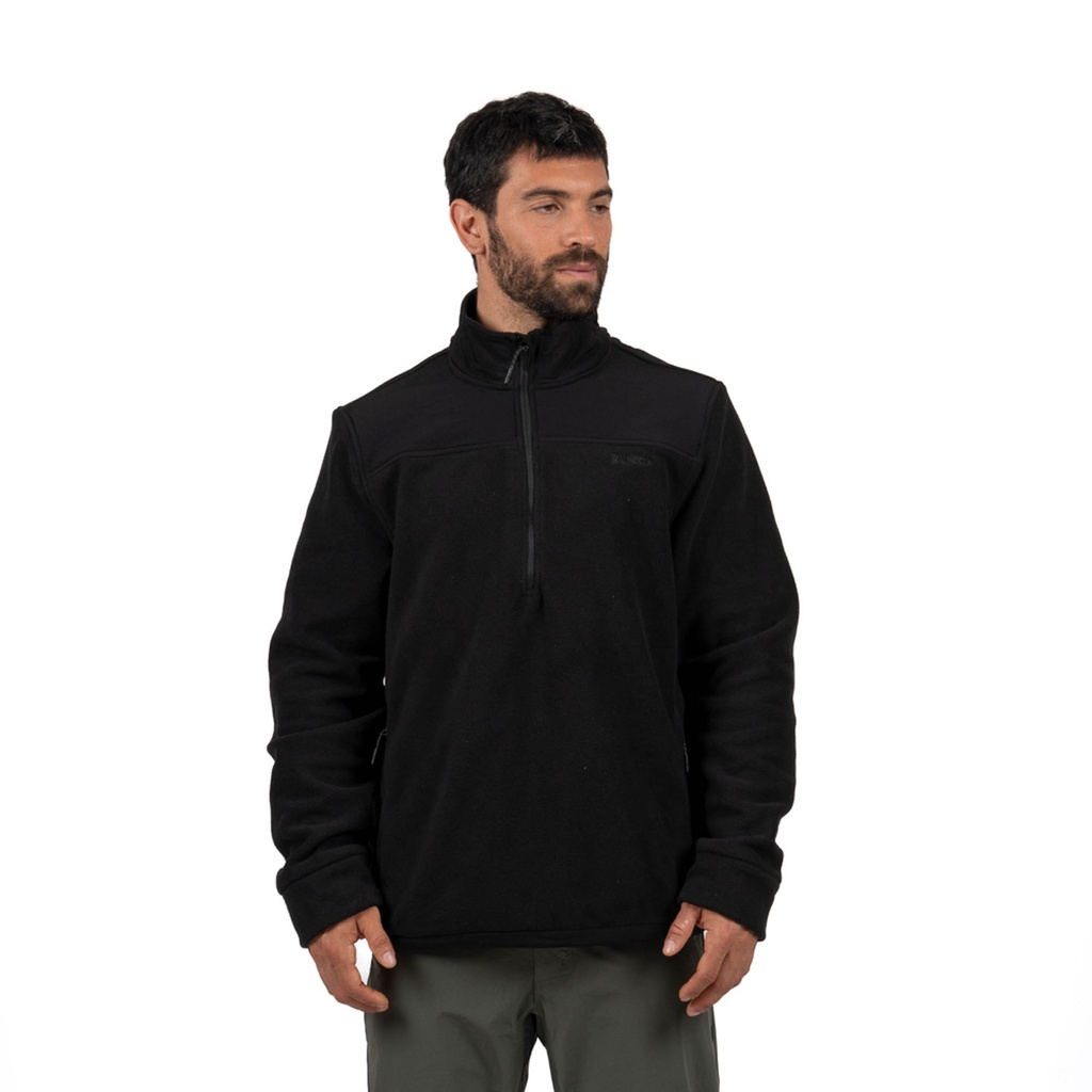 Polar Hombre Half Zip Térmico con Bolsillos Shar Lhotse (estudio)