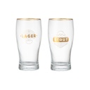 Set 2 Vasos Cerveceros Brando (estudio)