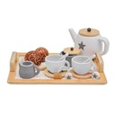 Set Juego Tazas De Té Juguete Didáctico 16pcs Madera Bandú (estudio)