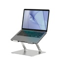 Soporte Base Alzador Notebook Plegable Ajustable Gris LEVO (estudio)