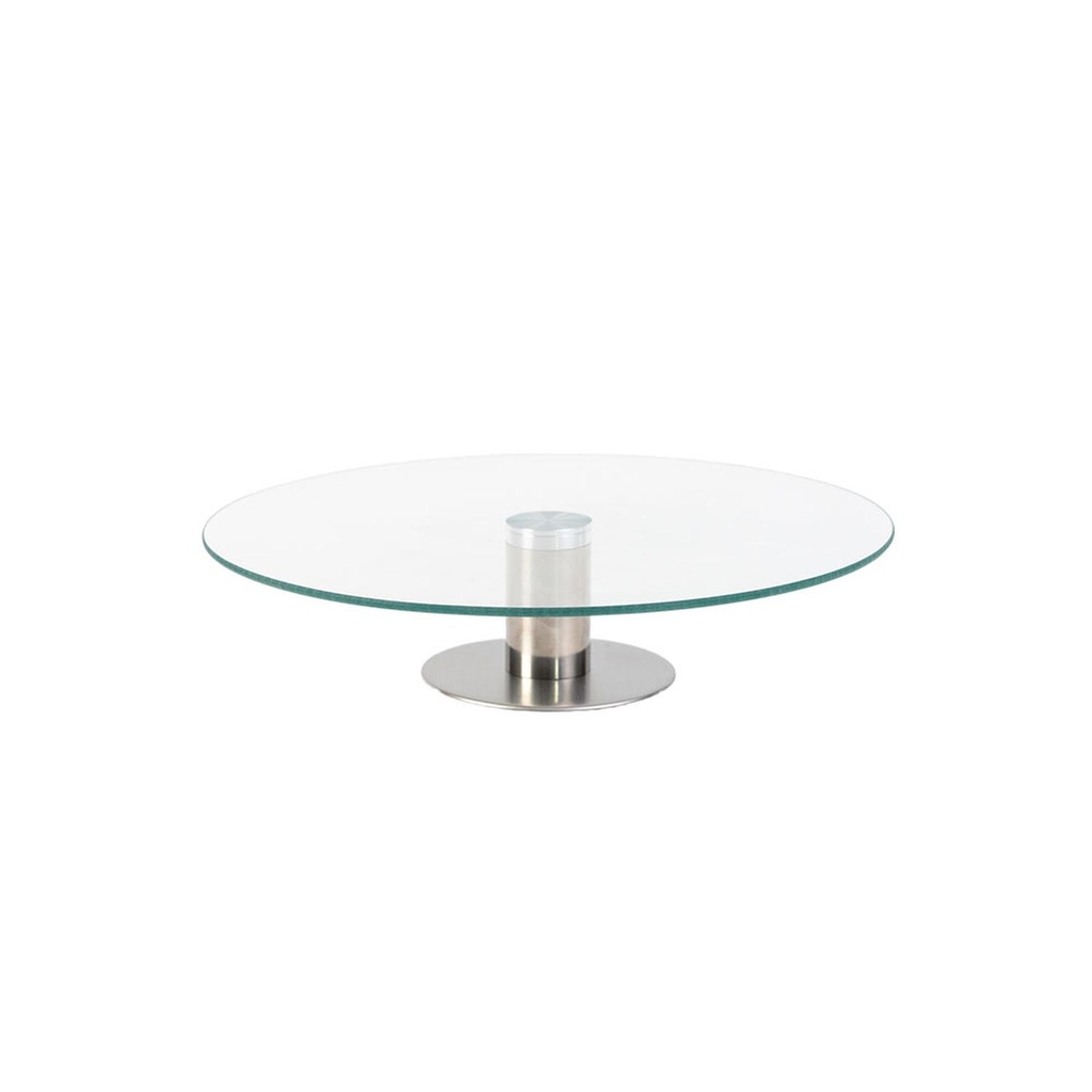 Soporte Para Tortas Giratorio Vidrio Secret de Gourmet (estudio)