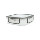 Taper Tupper Hermético 600ml Cuadrado Brando (estudio)