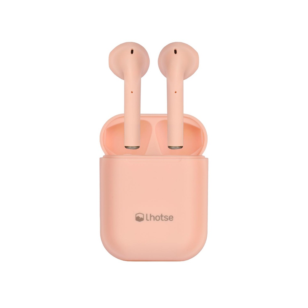 Audífonos Lhotse Bluetooth Inalámbrico Rm12 Rosado (estudio)
