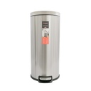 Basurero Cocina Urban 30lts Pedal Acero Inox Simplit (estudio)