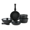 Batería de Cocina Antiadherente Oxford Granito 15pcs Simplit (estudio)