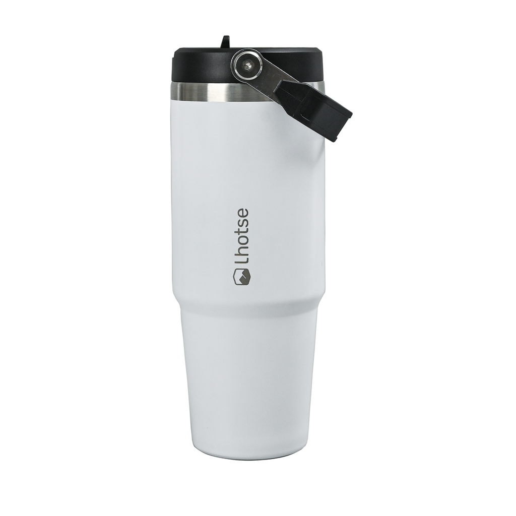 Botella Térmica Insulada Lhotse Travel Mug 900ml White (estudio)