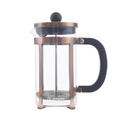 Cafetera Prensa Francesa Vidrio Cobre 600 ml Simplit (estudio)