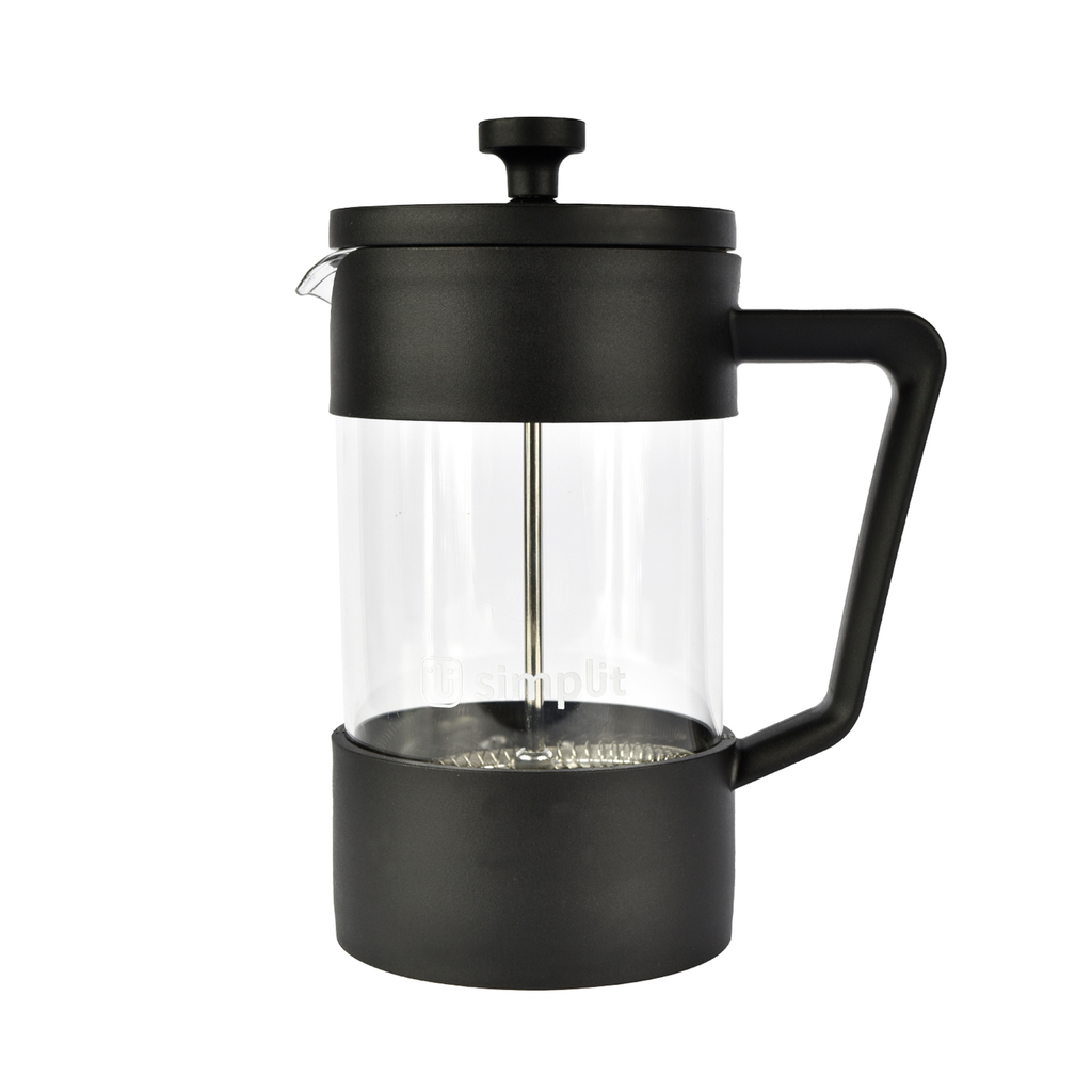 Cafetera Prensa Francesa Negra 600 ml Simplit (estudio)