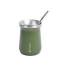 Mate Acero Inoxidable con Bombilla Lhotse Green (estudio)