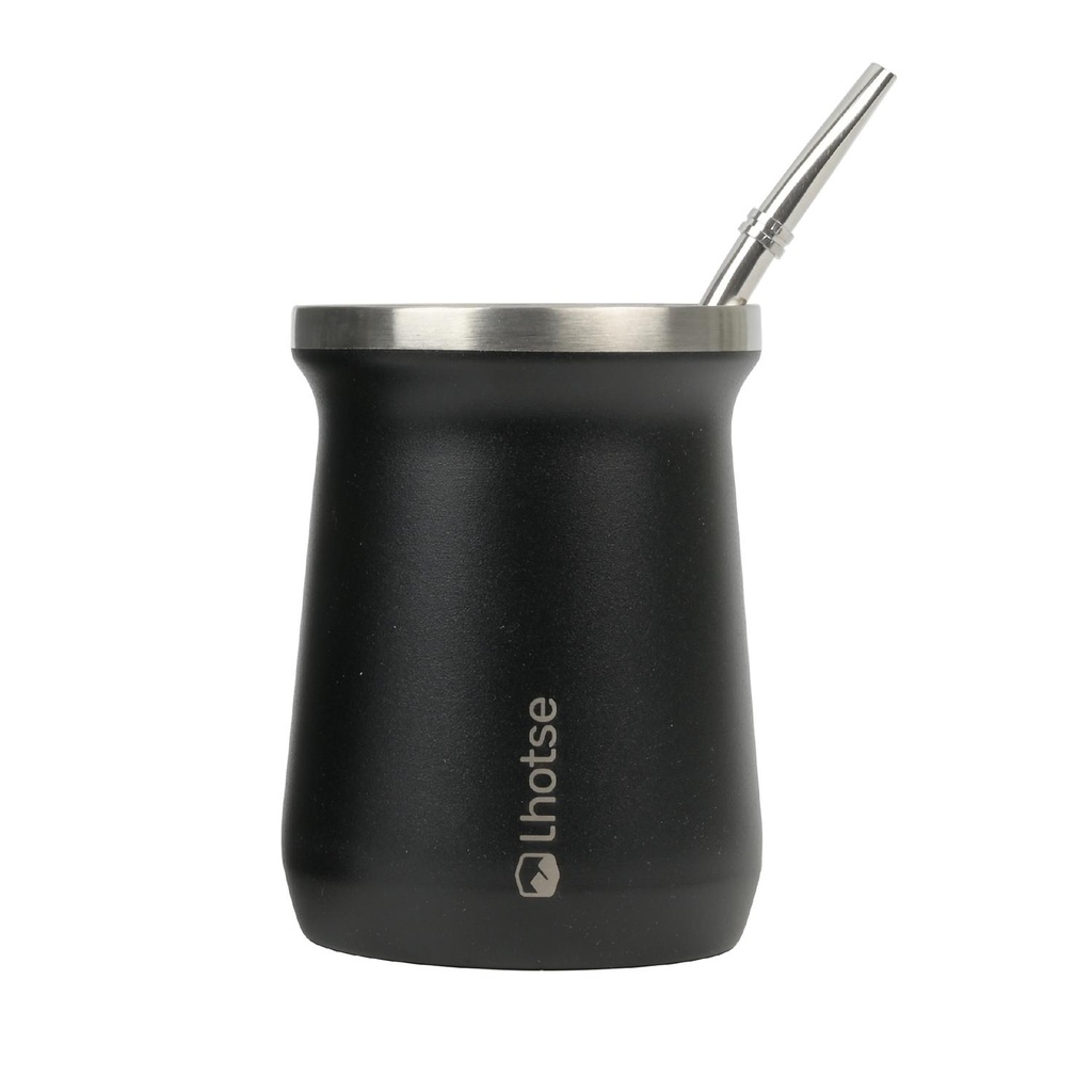 Matera Mate Mug Térmico Acero Inoxidable con Bombilla Lhotse (estudio)