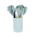 Set 12 Utensilios De Cocina Silicona Calipso Simplit (estudio)