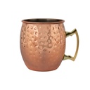 Set 2 Vasos Moscow Mule Mug Cobre + Bombillas Simplit (estudio)