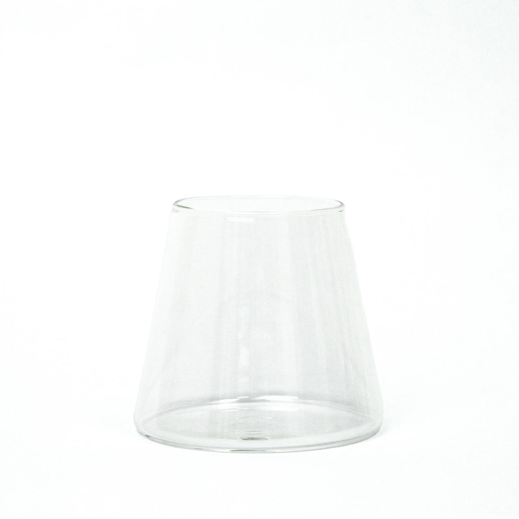 Set 2 Vasos de Vidrio Estilo Japonés 320 ml Simplit (estudio)