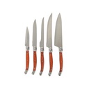 Set Cuchillos 5 pcs Marsella Acero Inoxidable Simplit (estudio)