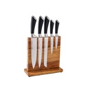 Set Cuchillos Küche 5 pcs Acero Inoxidable + Base Simplit (estudio)