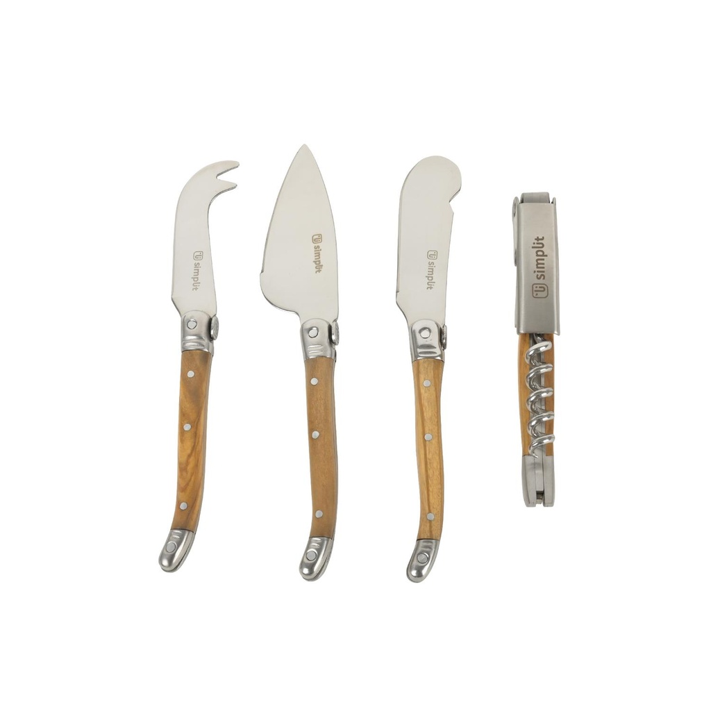 Set Cuchillos para Queso 4 pcs Provenza Simplit (estudio)