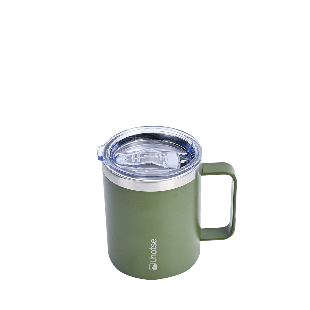 Taza Térmica Insulada Camping 350ml Green (estudio)