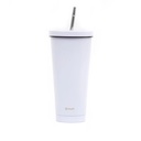 Vaso Térmico Tumbler 750ml Tapa y Bombilla Morado Simplit (estudio)