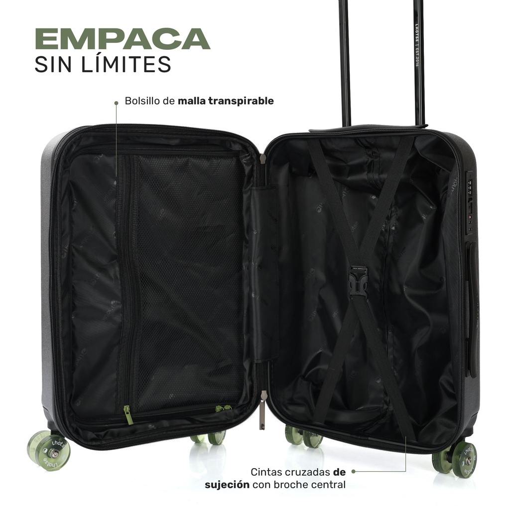 Maleta Mediana Viaje 18kg Expandible (M) 75L Frontier Lhotse 6