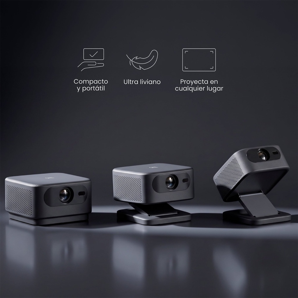 Proyector Portátil Smart Flux 10000lm WiFi BT Android LEVO 7