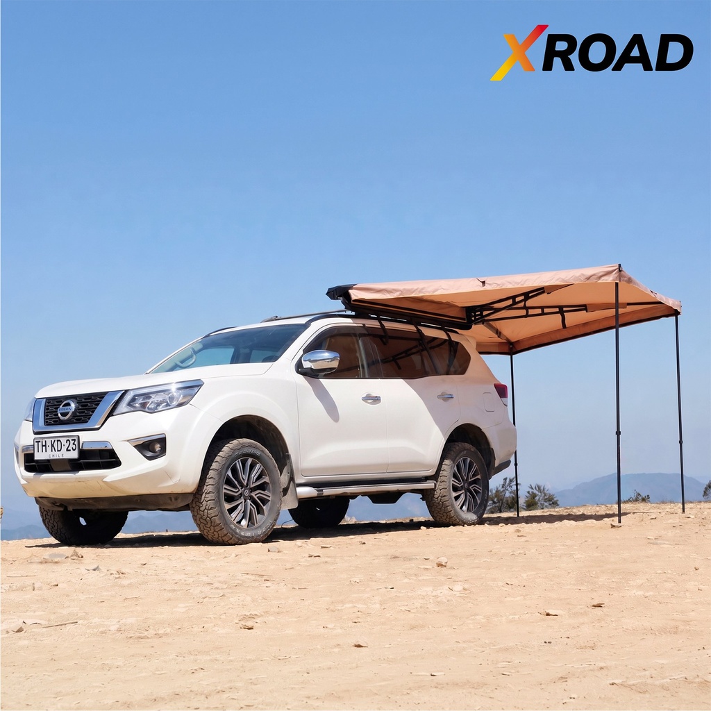 Toldo Camping Lateral Para Auto Techo 270° Xroad 2