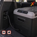 Cooler Freezer Eléctrico Portátil 40L -20°C 12V-220V Gris Xr 6