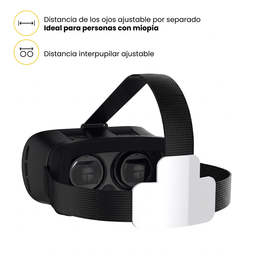 Distancia de ojos ajustable
