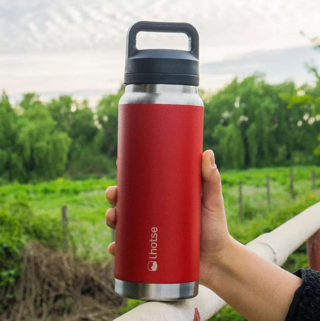 Botella Térmica Insulada Indo 800ml Red Lhotse