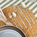 Set de Cuchillería 30 pcs Cubiertos Acero Inoxidable Puglia