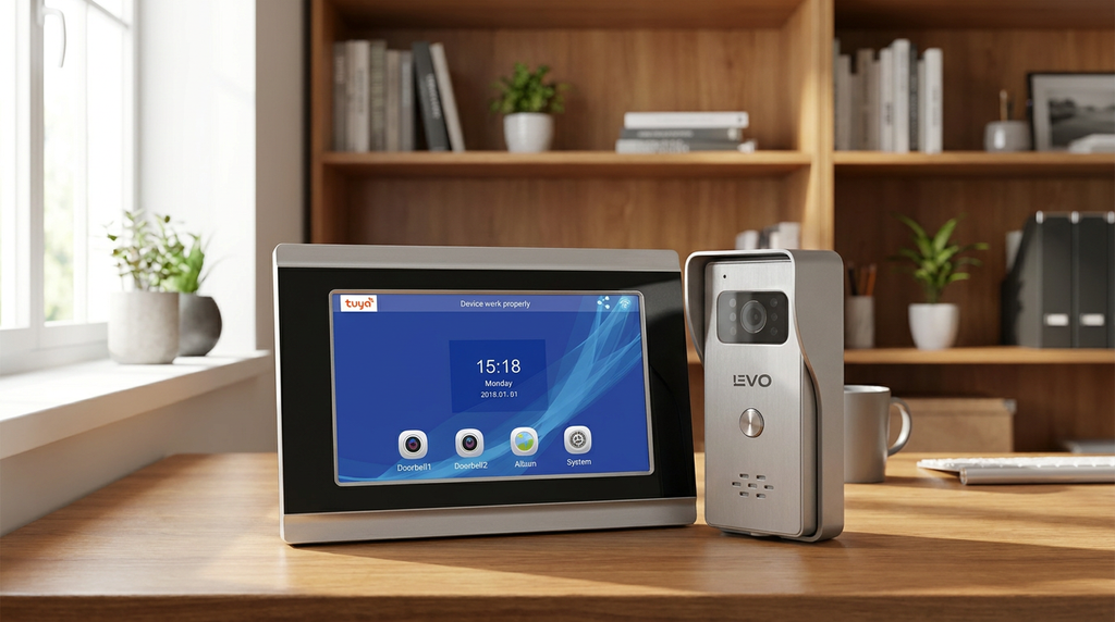Timbre Video Portero Citofono Monitor WIFI LEVO