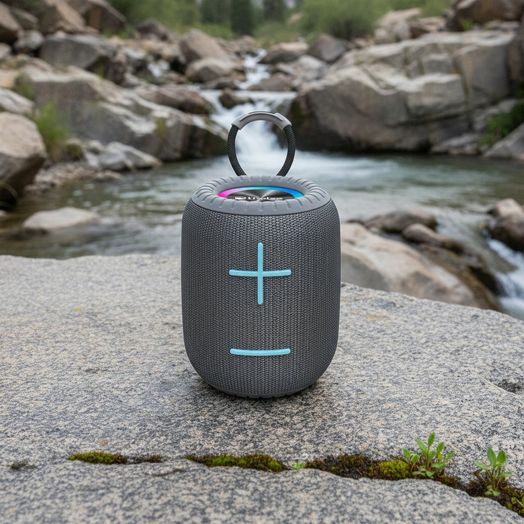 Parlante Portátil Inalámbrico Bluetooth TripGo+ Grey