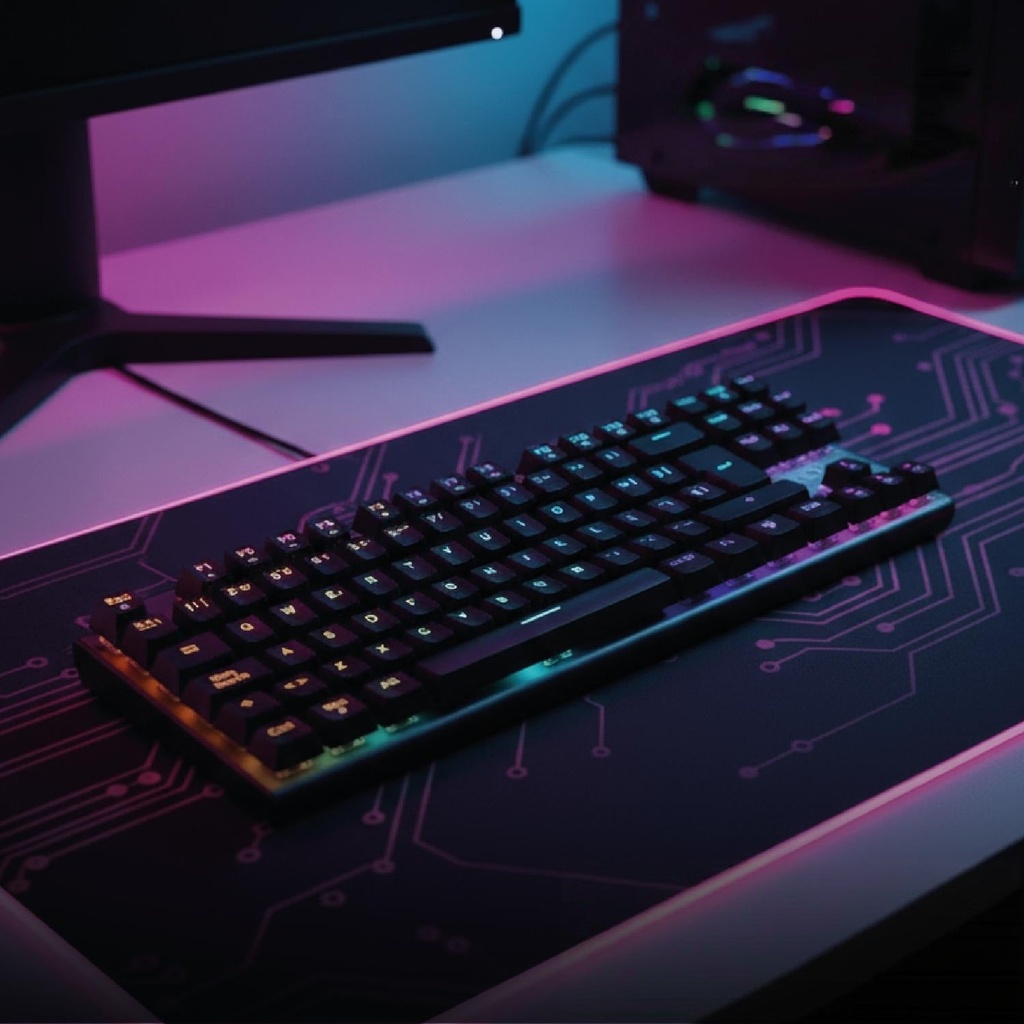 Teclado Gamer NovaBlade Red Switch Mecánico Levo