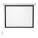 Telón 80 pulgadas Eléctrico con control 165 x 125 cm Levo