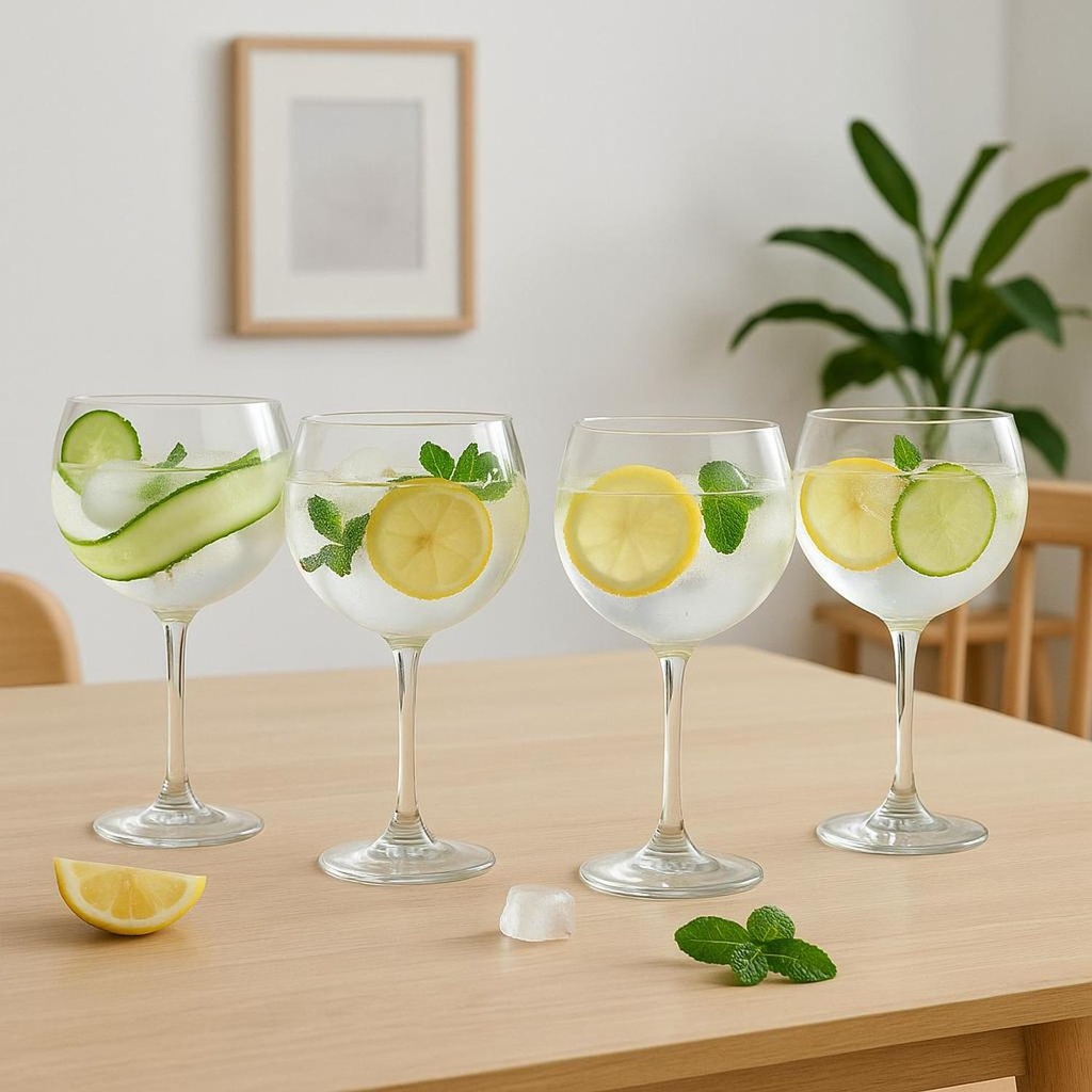 Copas De Gin 4 Unidades 700 ml SecretDeGourmet
