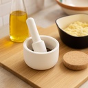 Mortero Blanco Con Tapa BERGHOFF