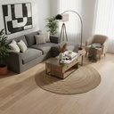 Alfombra Yute Redonda 120 cm Atmosphera