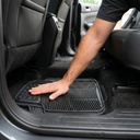 Alfombra Piso de Goma para auto Universal 4 piezas Xroad