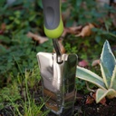 Pala Jardinera Con Medidas Acero Inoxidable Y Mango Grouw