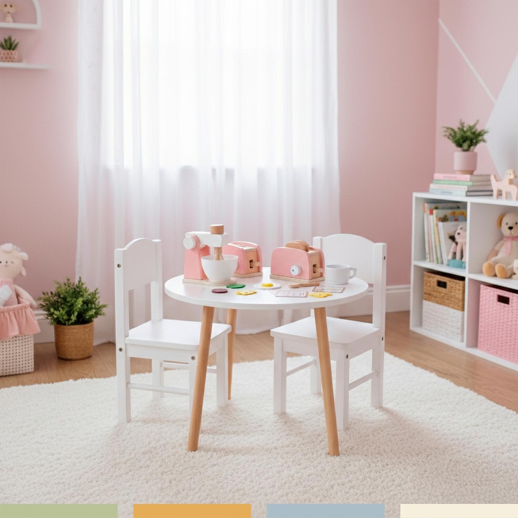 Juguete Infantil Mini Electrodomésticos Cocina Madera Bandú