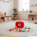 Set Juego de Roles Doctor Niños Madera 12 pcs Bandú