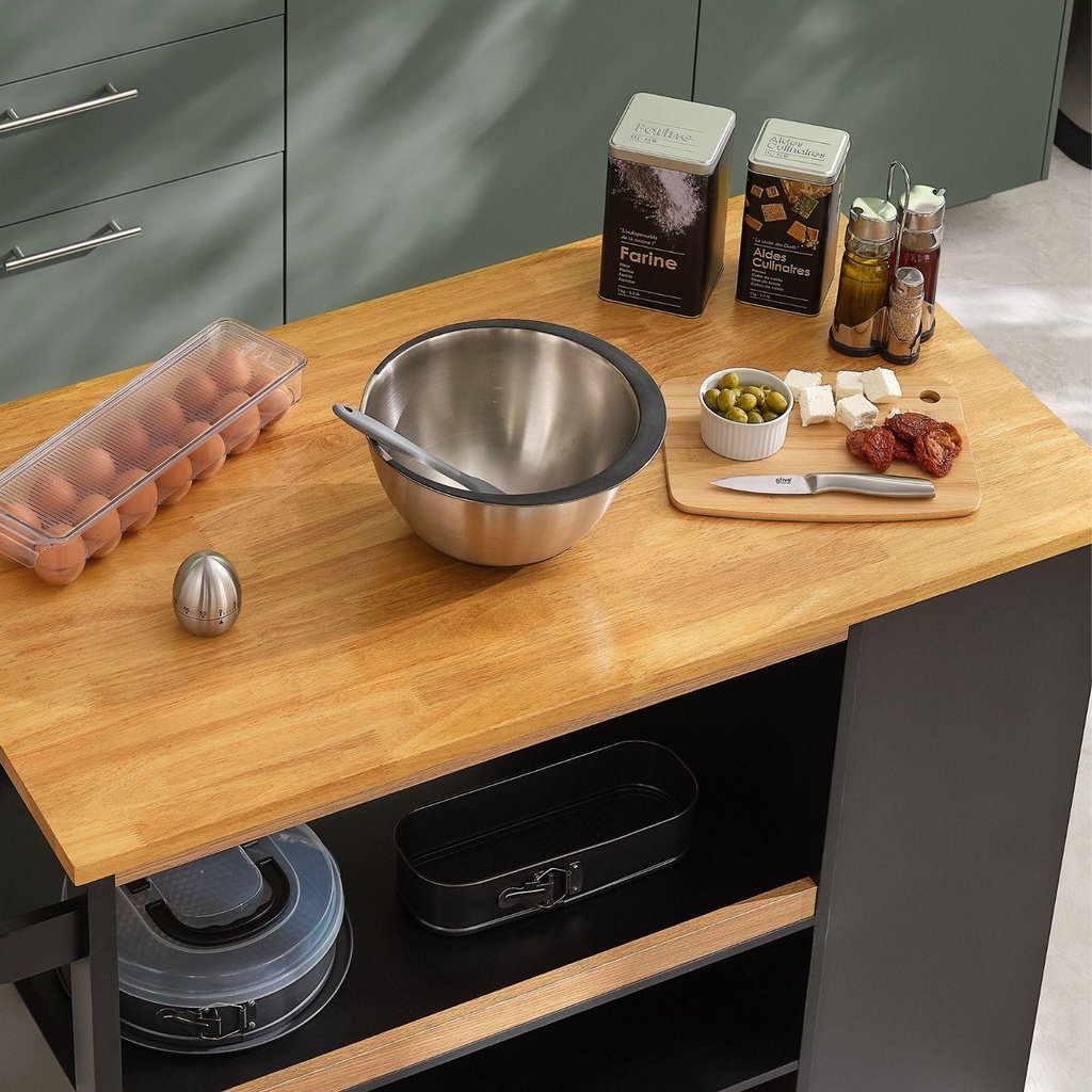 Set De 3 Tablas De Cortar De Bambu Secret de Gourmet