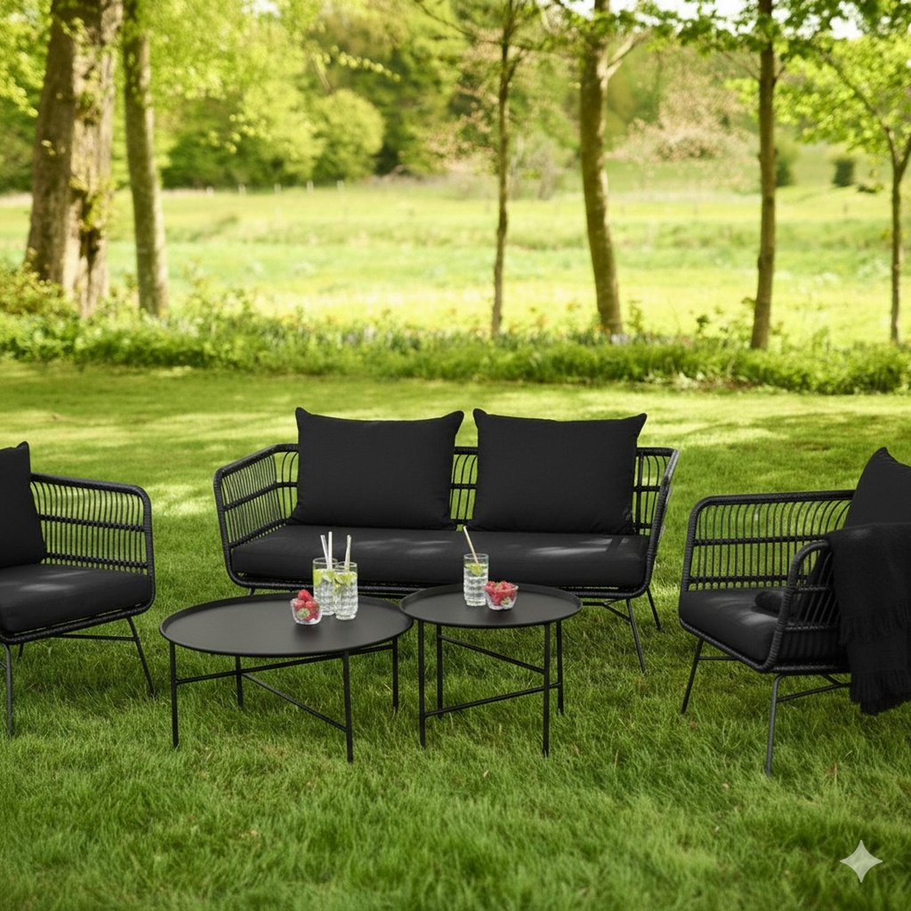 Mesa Terraza Redonda Metal 70 X 35 cm Envy