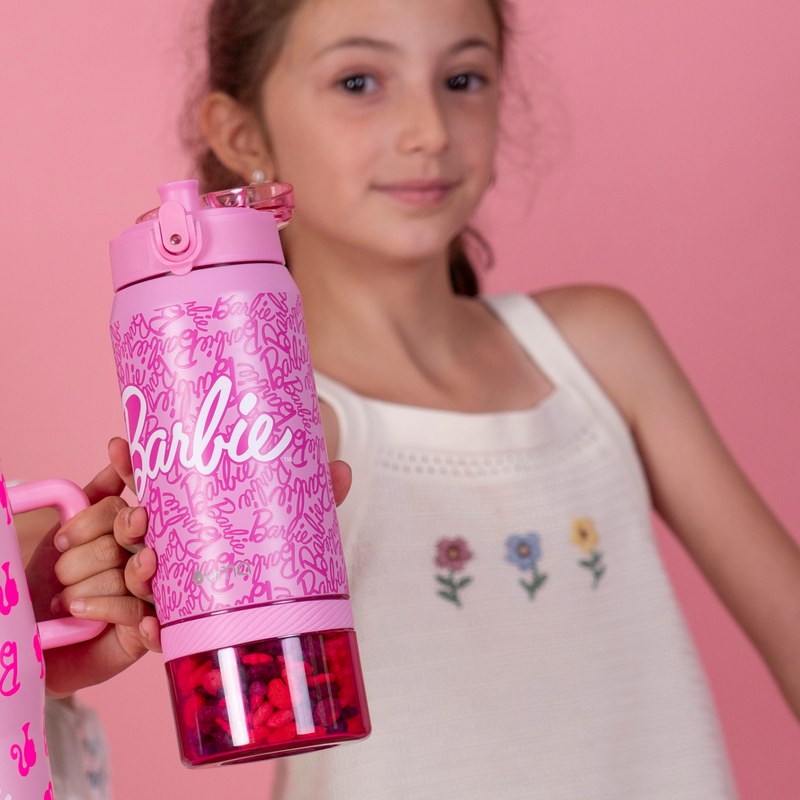 Botella Térmica Niños Barbie Inspire 2 en 1 590ml Acero Inox UMA